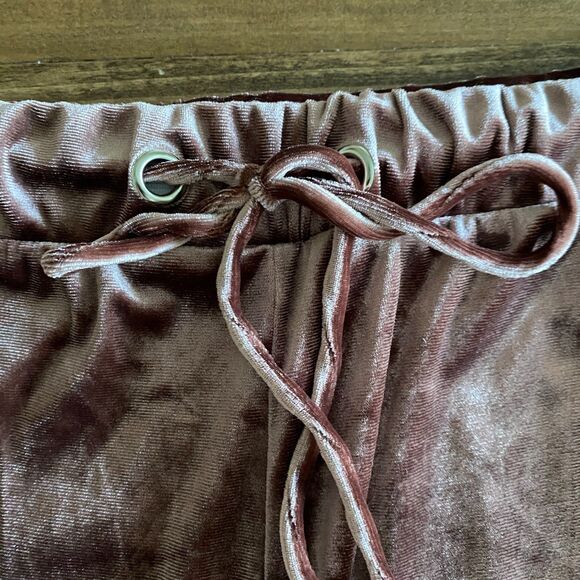 Active USA Mauve Velour Joggers Women's 3XL - Picture 4 of 9